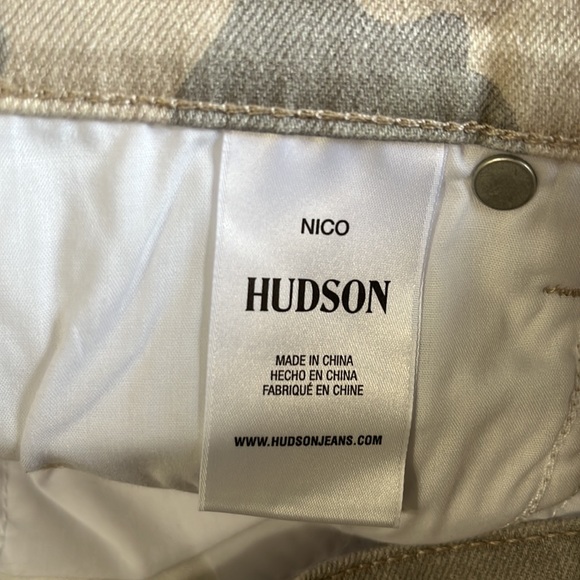 Joe’s Jeans Nico Midrise Straight in light Tan Camo print - Picture 4 of 9